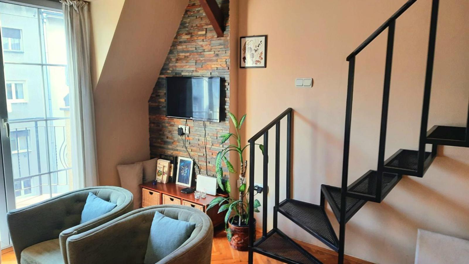 Duplex Studio Mansarda Daire Belgrad Dış mekan fotoğraf