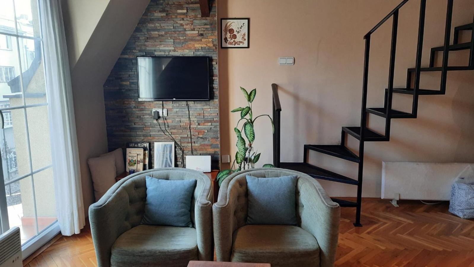 Duplex Studio Mansarda Daire Belgrad Dış mekan fotoğraf